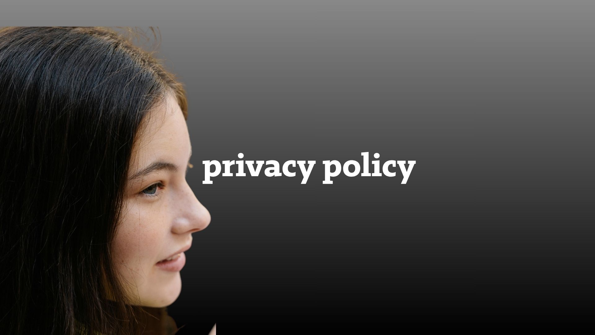 Privacy Policy Banner